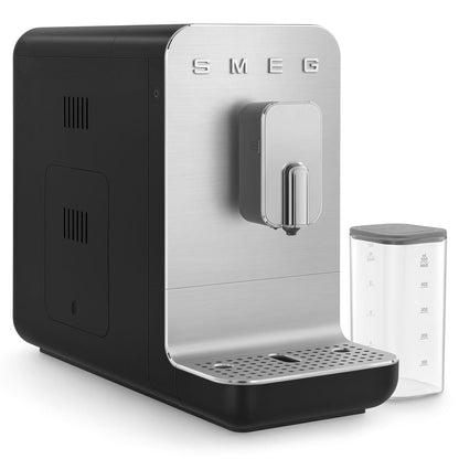Smeg BCC13 Bean to Cup Fully Automatic Coffee Machine with AutoMilk (Matte Black)