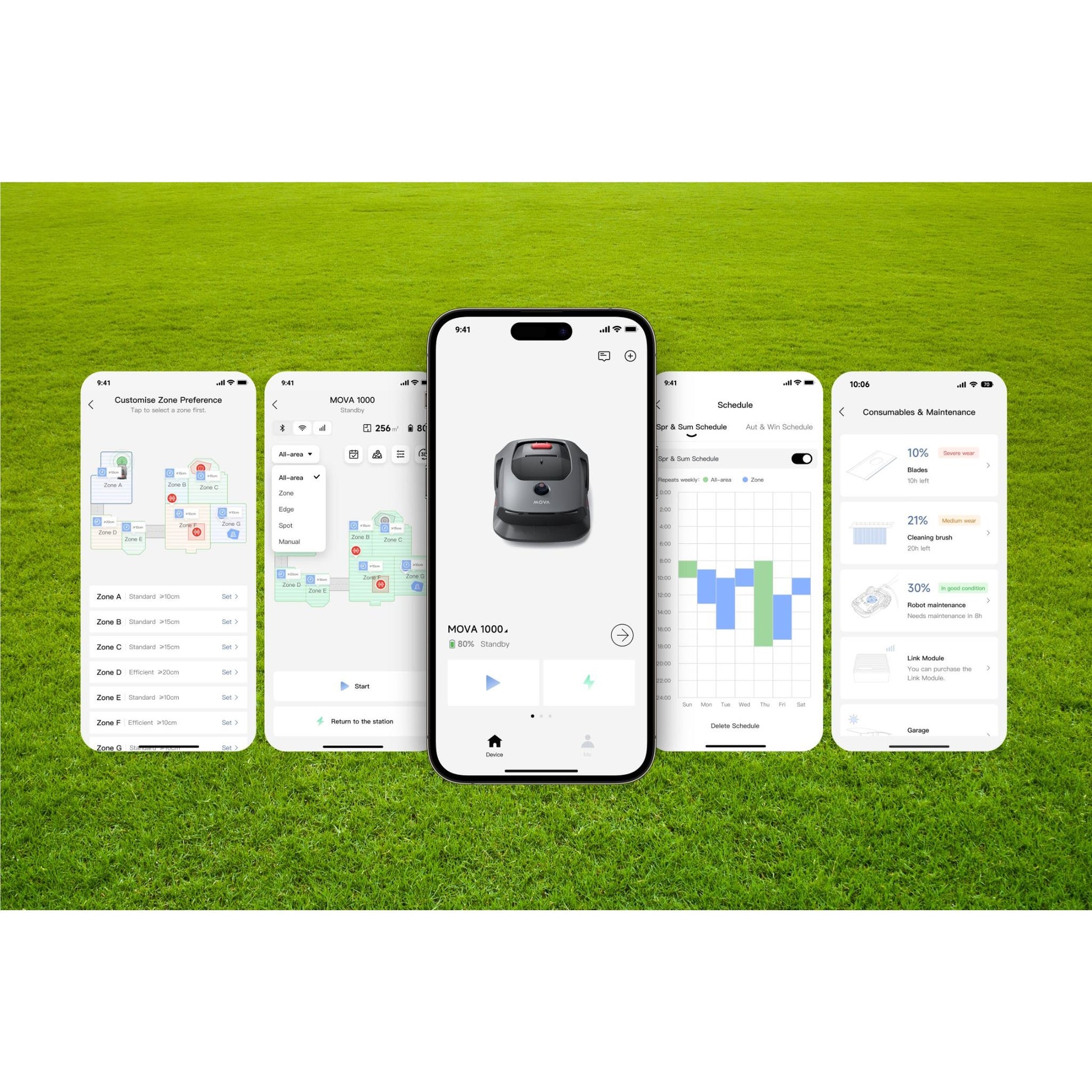 MOVA 1000 Robotic Lawn Mower UltraView 1.0