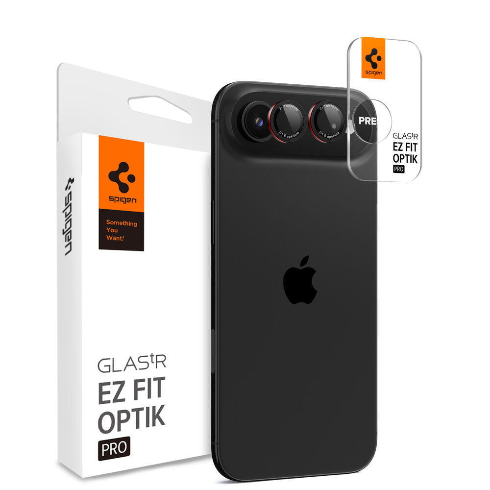 SPIGEN EZ Fit Optik Pro 2PCS Glass Camera Lens Protector for iPhone Air (L-Series)