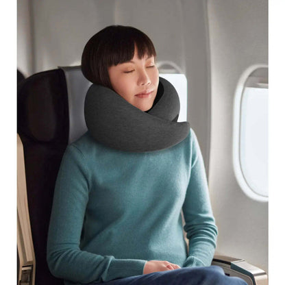 Ostrich Pillow Go - Memory Foam Travel Pillow - Dark Night