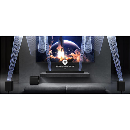 Samsung HW-Q990F Q-series 11.1.4 ch Soundbar with Subwoofer & Rear Speaker [~Refurbished]