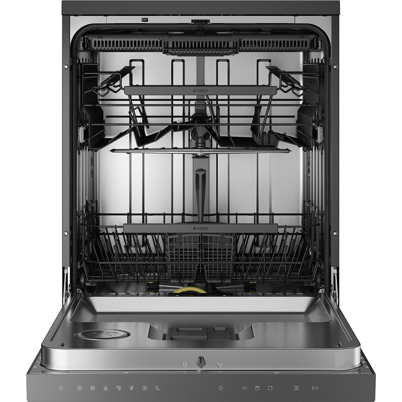 ASKO HDFS143B.BS.AU 14-Place Setting Freestanding Dishwasher (Black Steel)