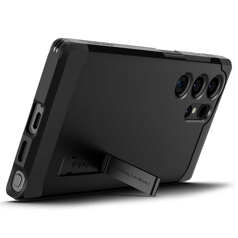 Spigen Samsung Galaxy S24 Ultra Tough Armor Case - Black
