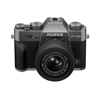 Fujifilm X-T30 III Mirrorless Camera with 13-33mm Lens (Charcoal/Silver)