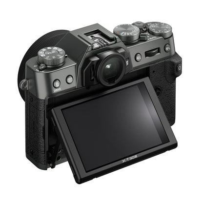 Fujifilm X-T30 III Mirrorless Camera with 13-33mm Lens (Charcoal/Silver)