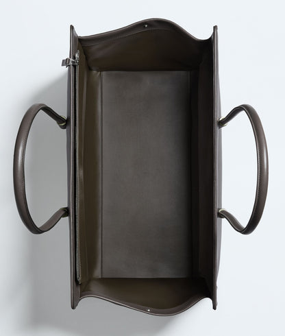 Bottega Veneta Maxi Barbara Tote in Dark Olive