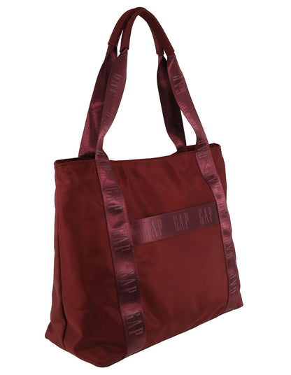 GAP Women's Travel Nylon Tote/Shoulder Bag w/ Secure Zip 39x30cm Wine