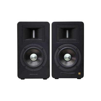 Airpulse A100 Wireless Active Miniature Speakers (Matte Black)