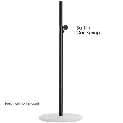Gravity SP2342GSB Adjustable Gas Spring Pole 3.5cm to M20 1790mm For Speaker