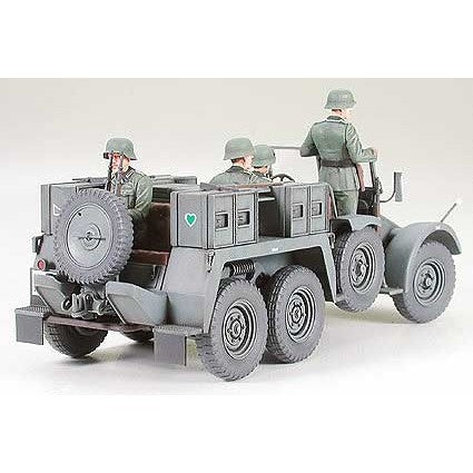Tamiya 1/35 Krupp Protze 1Ton (6x4) Kfz.69 Towing Truck with 3.7cm Pak