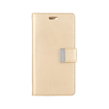 Goospery Rich Diary Case for iPhone 14 Pro Max - Pink