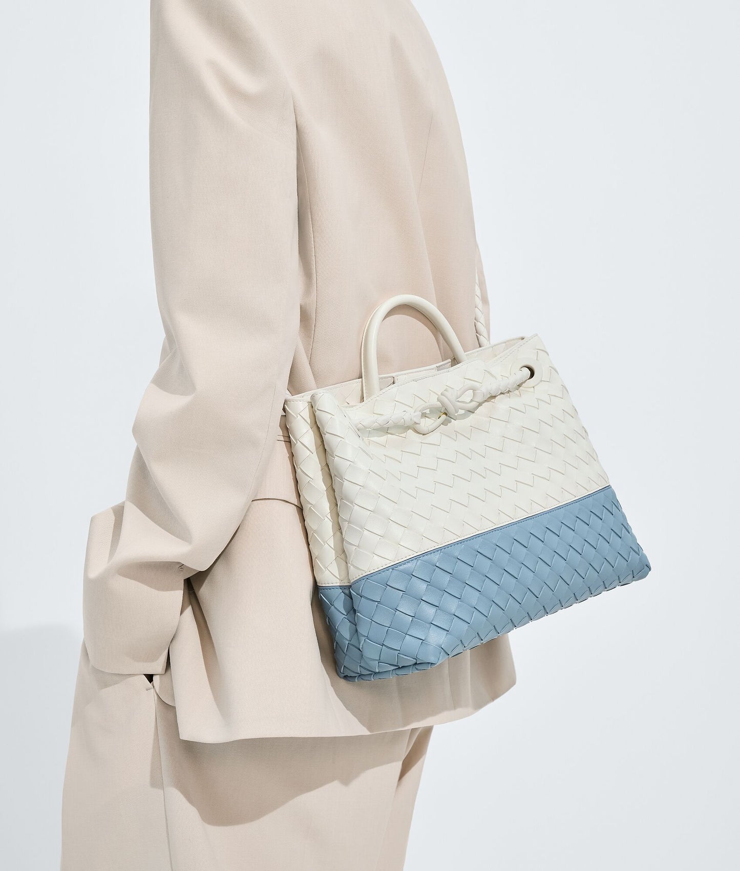 Bottega Veneta Andiamo in Alabaster and Mineral