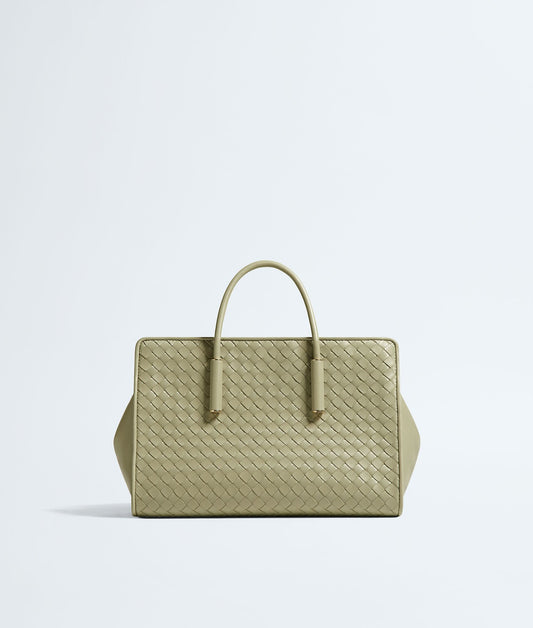 Bottega Veneta Small Barbara Tote in Travertine