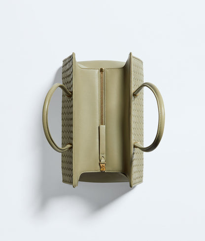 Bottega Veneta Small Barbara Tote in Travertine