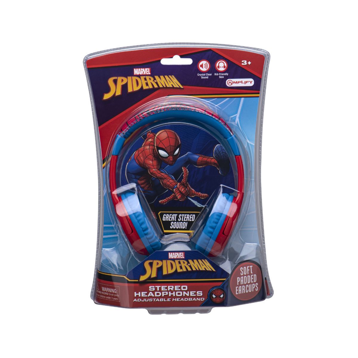 Marvel Spider-Man Padded Aux Kids Headphones