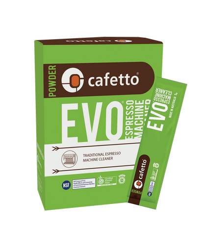 Cafetto Evo Espresso Machine Cleaner Powder - 12 X 5G Sachet