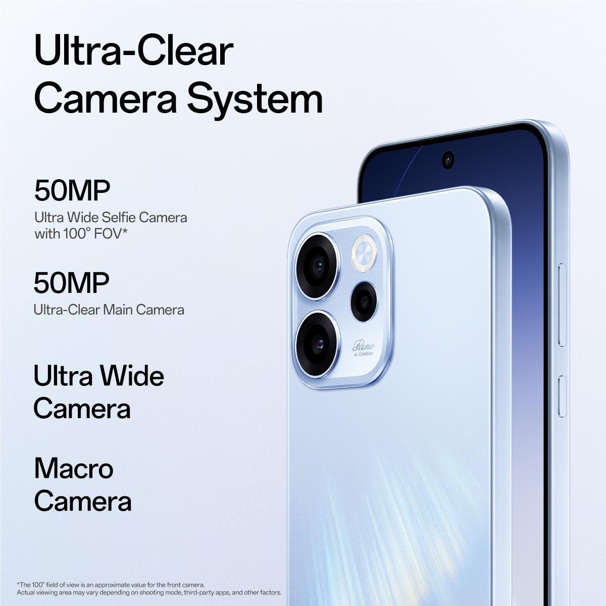 OPPO Reno15 F 5G 256GB (Aurora Blue)