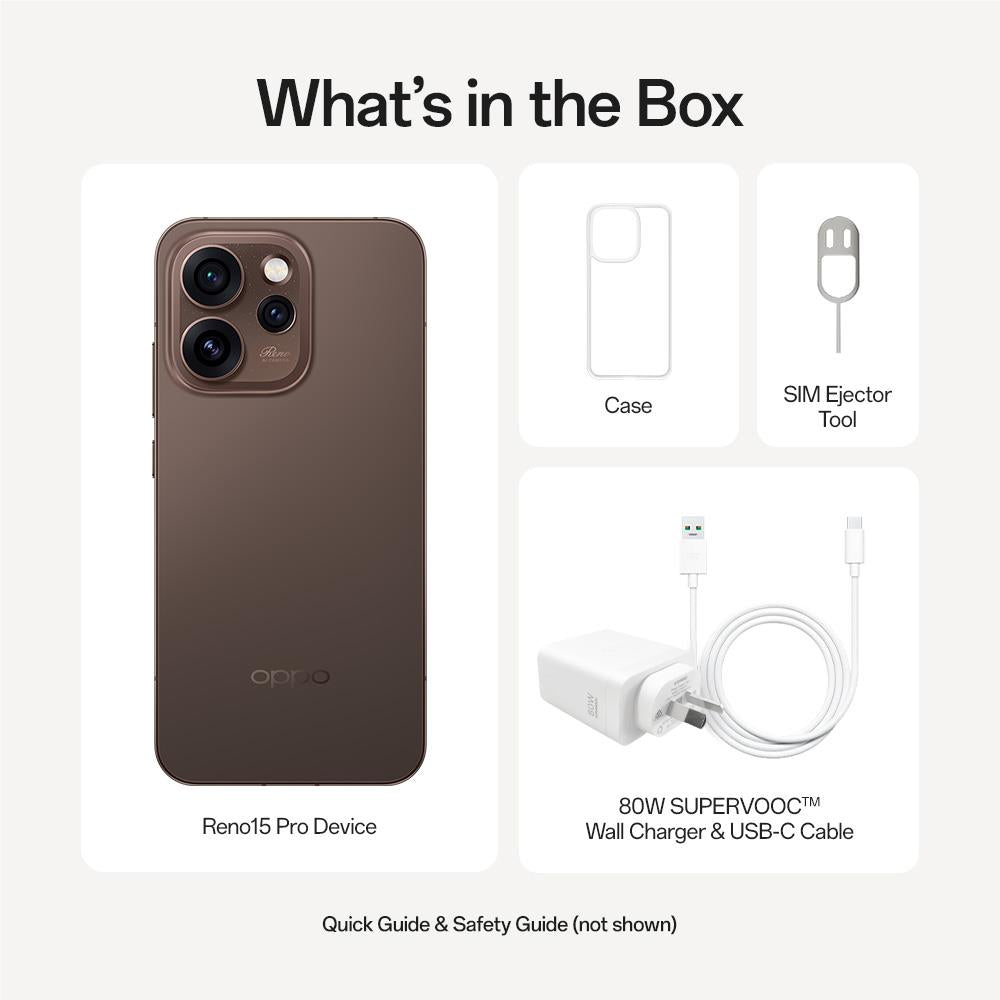 OPPO Reno15 Pro 5G 512GB (Dusk Black)
