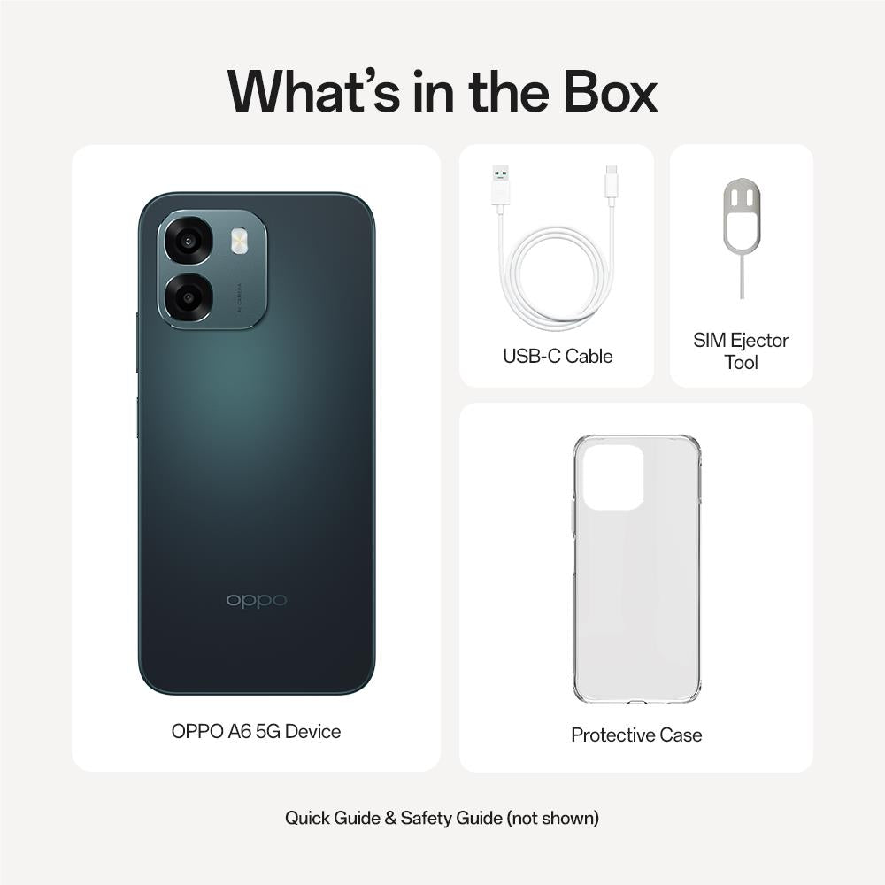OPPO A6 5G 256GB (Sapphire Black)