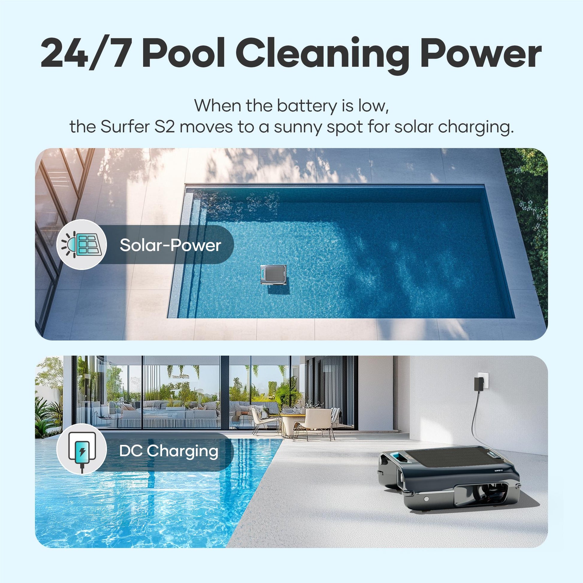 Aiper Surfer S2 Robotic Pool Cleaner