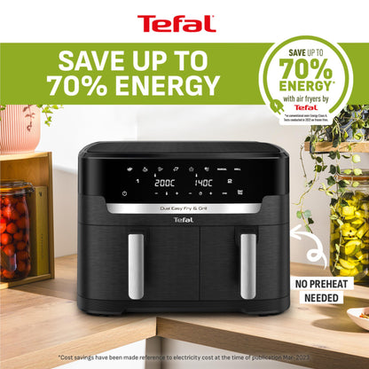 Tefal EY9458 Dual Easy Fry & Grill 11L Air Fryer