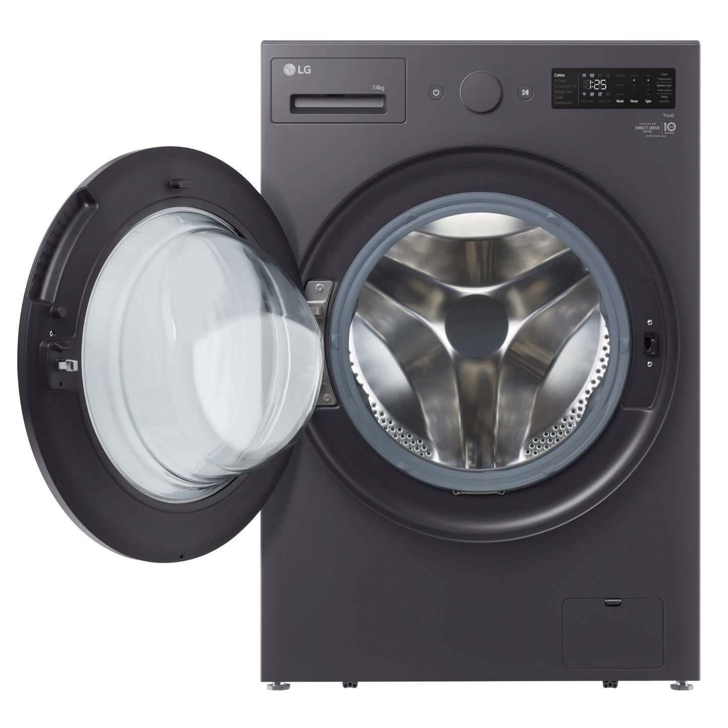 LG WXLS-1014GX 14kg XL Series AI Front Load Washing Machine (Matte Graphite)