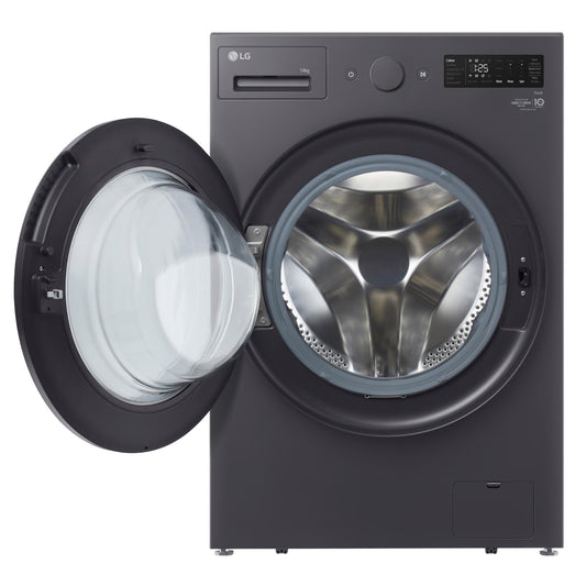 LG WXLS-1014GX 14kg XL Series AI Front Load Washing Machine (Matte Graphite)