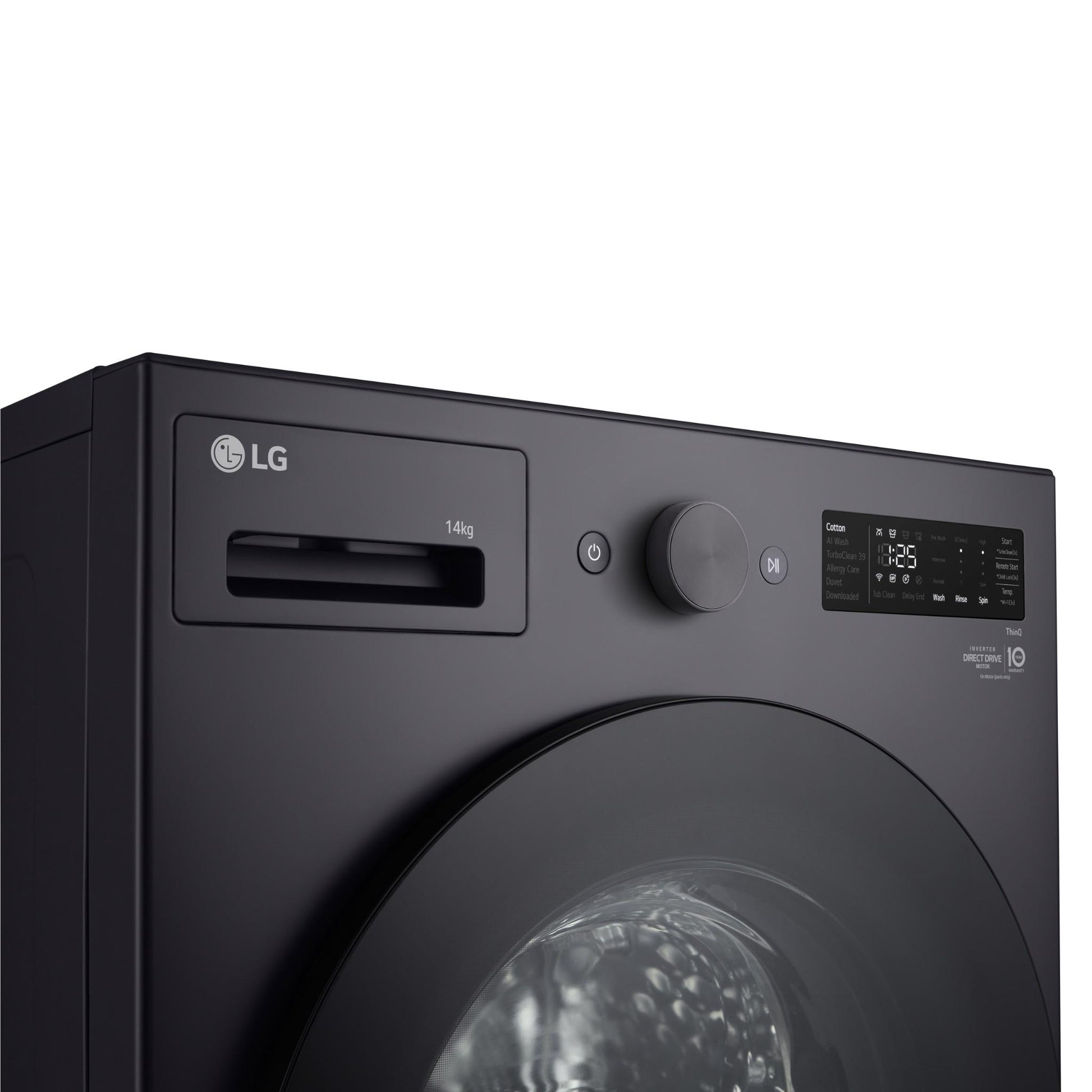 LG WXLS-1014GX 14kg XL Series AI Front Load Washing Machine (Matte Graphite)