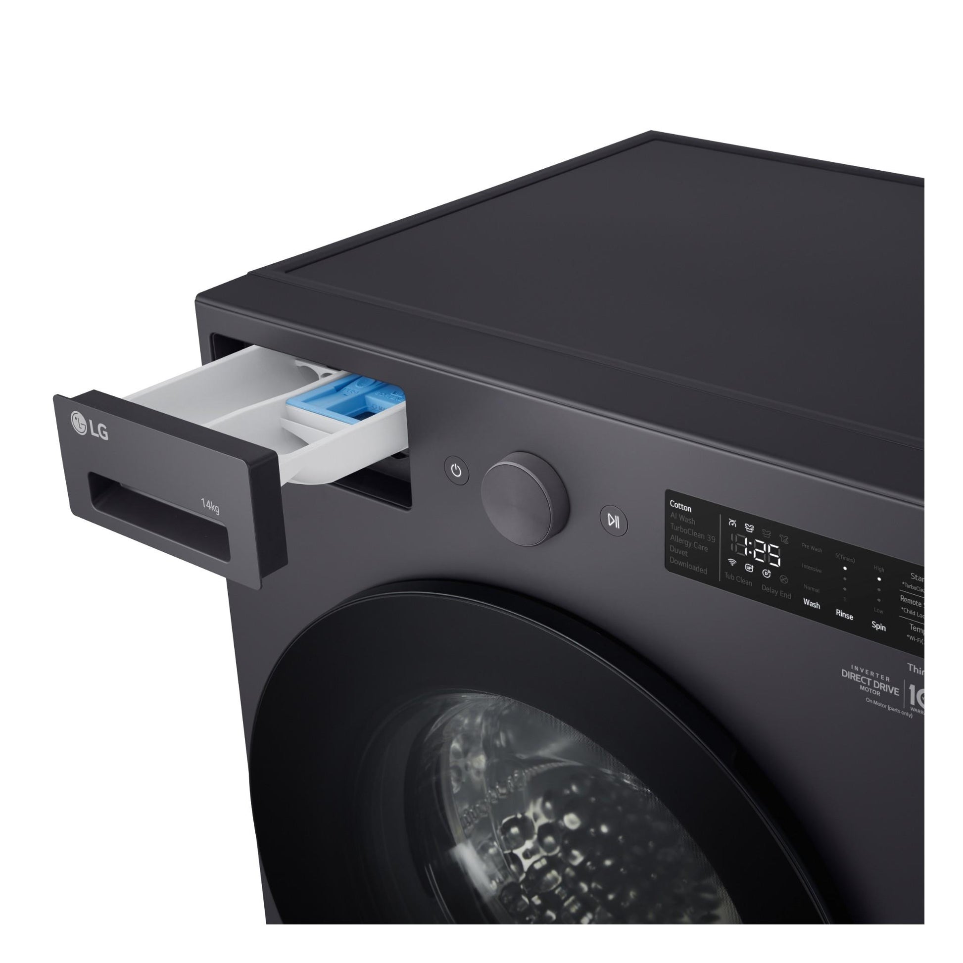 LG WXLS-1014GX 14kg XL Series AI Front Load Washing Machine (Matte Graphite)