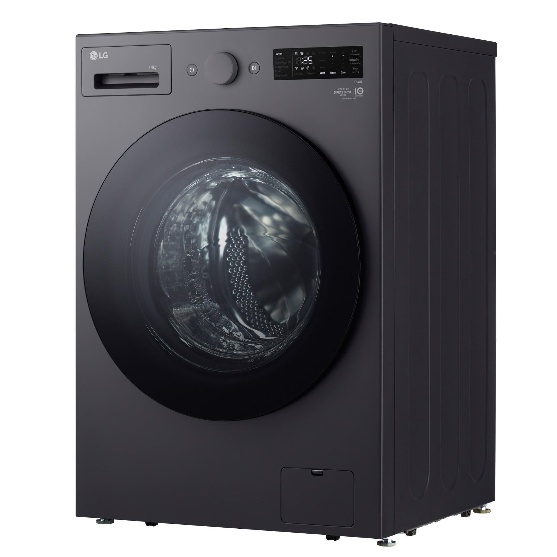 LG WXLS-1014GX 14kg XL Series AI Front Load Washing Machine (Matte Graphite)