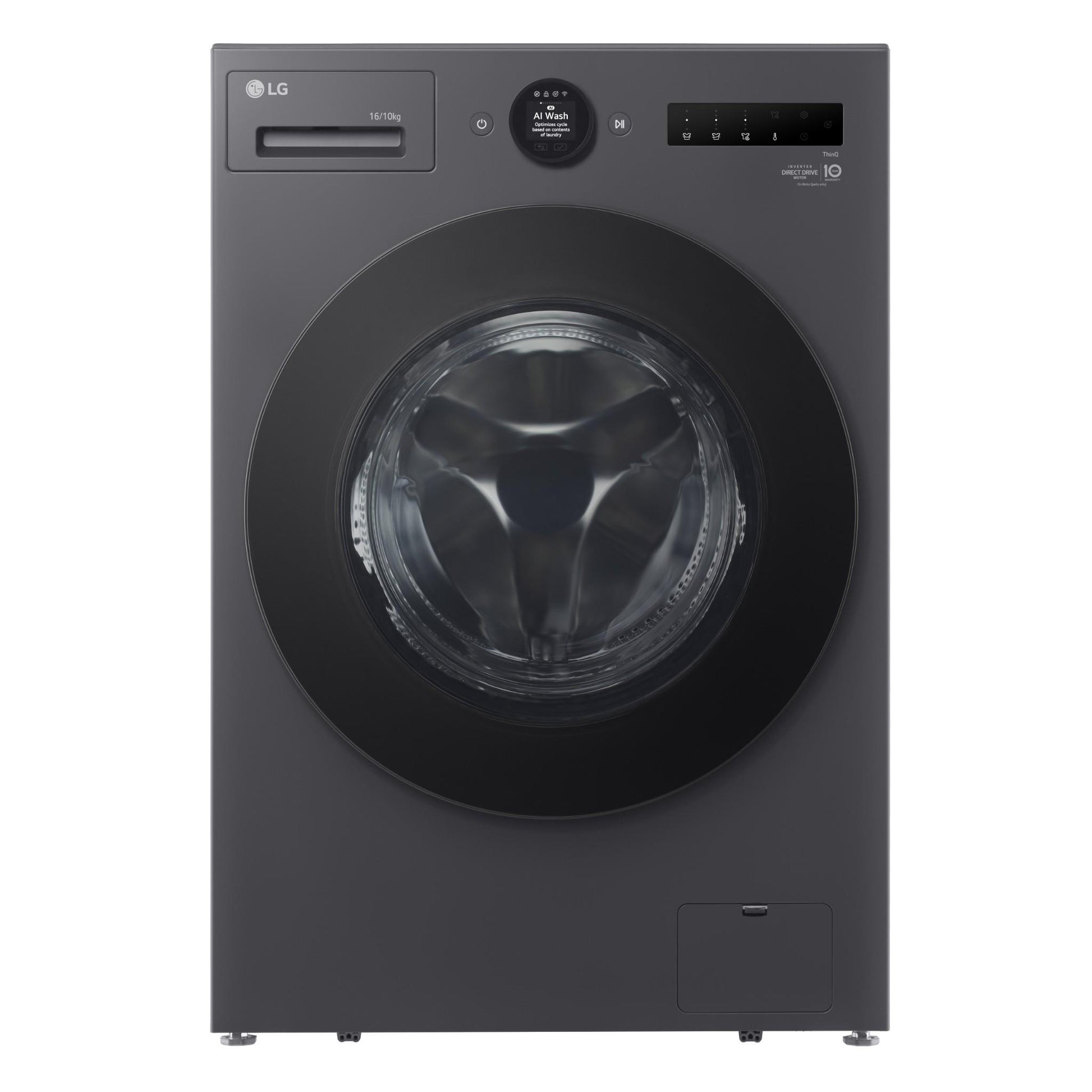 LG WXLC-1016GX 16/10kg Series XL Front Load Washer Combo (Graphite)