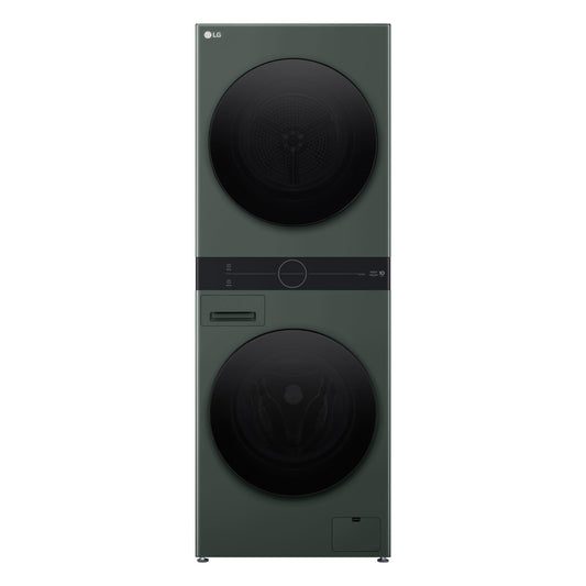 LG WWT-1210FGX WashTower™ 12/10kg Compact All-In-One Stacked Washer Dryer (Forest Green)