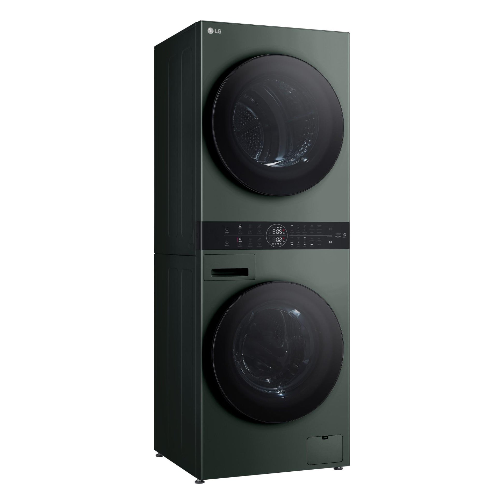 LG WWT-1210FGX WashTower™ 12/10kg Compact All-In-One Stacked Washer Dryer (Forest Green)