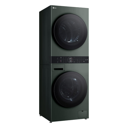 LG WWT-1210FGX WashTower™ 12/10kg Compact All-In-One Stacked Washer Dryer (Forest Green)