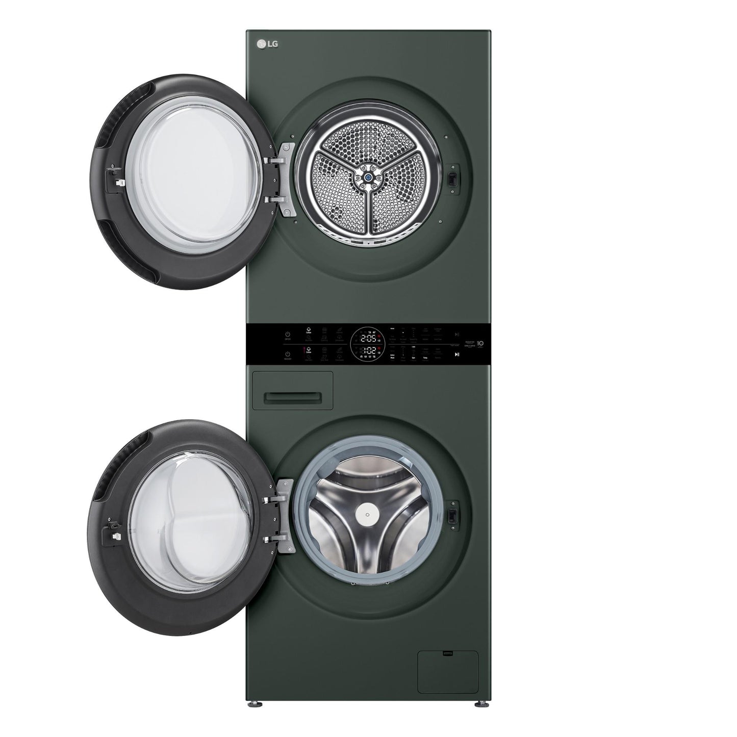 LG WWT-1210FGX WashTower™ 12/10kg Compact All-In-One Stacked Washer Dryer (Forest Green)