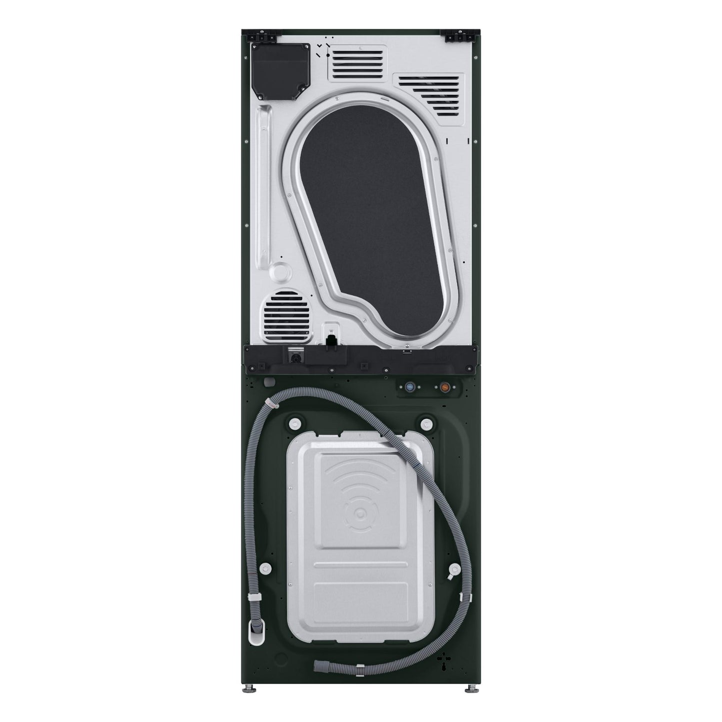 LG WWT-1210FGX WashTower™ 12/10kg Compact All-In-One Stacked Washer Dryer (Forest Green)
