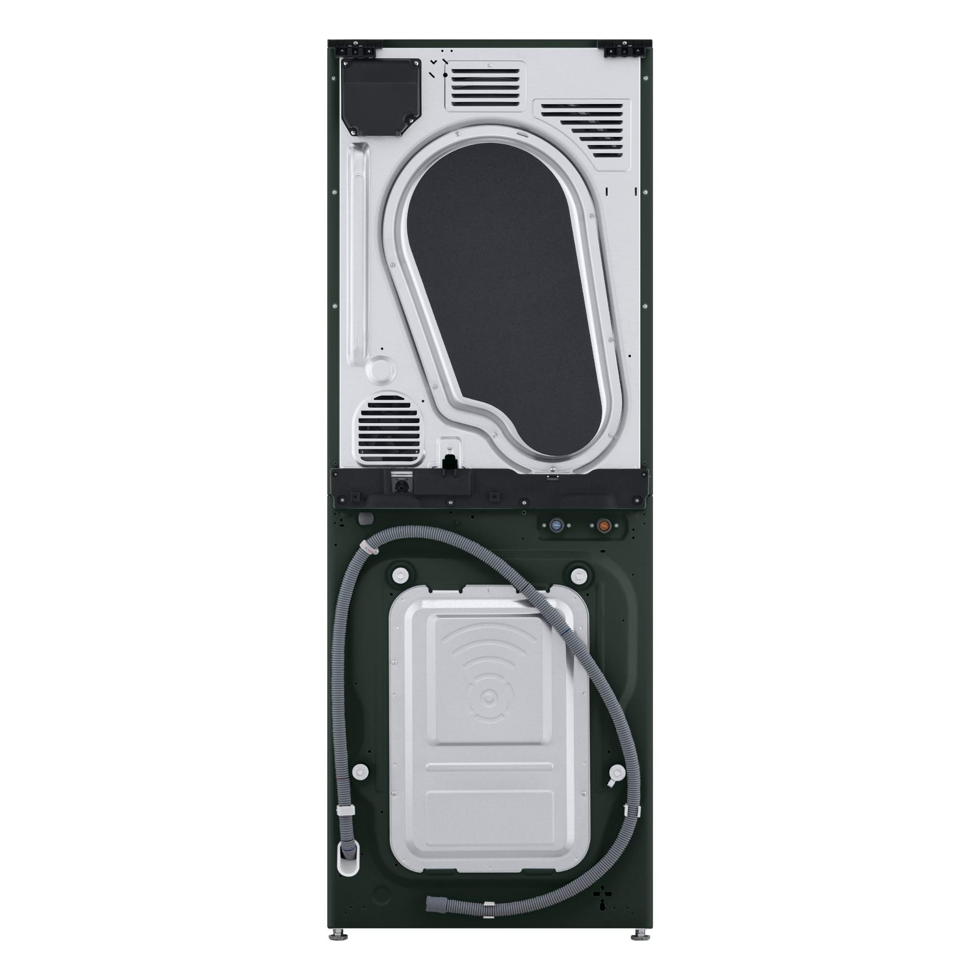 LG WWT-1210FGX WashTower™ 12/10kg Compact All-In-One Stacked Washer Dryer (Forest Green)