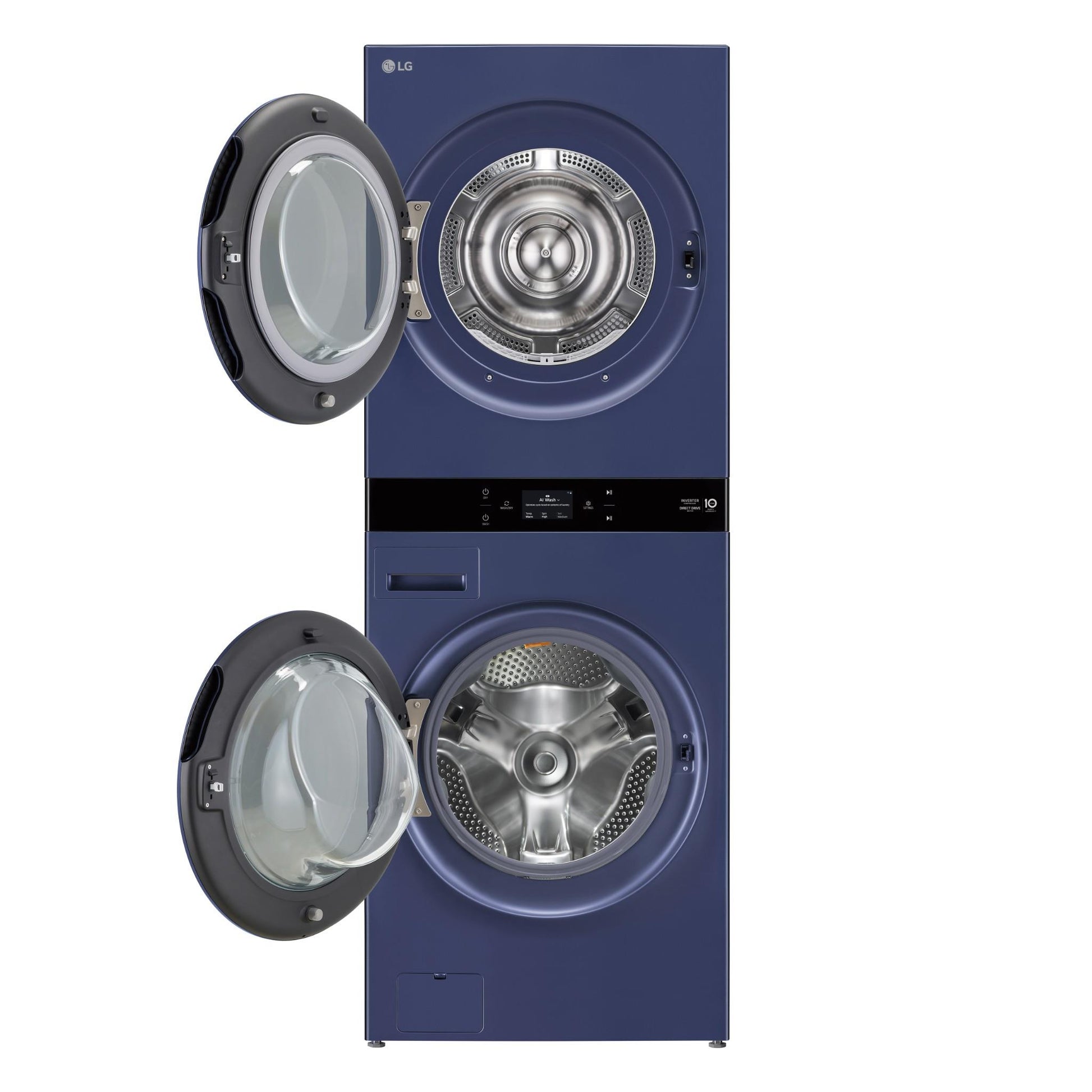 LG WWT-1910BLX AI WashTower™ 19/10KG All-In-One Stacked Washer Dryer (Blue)