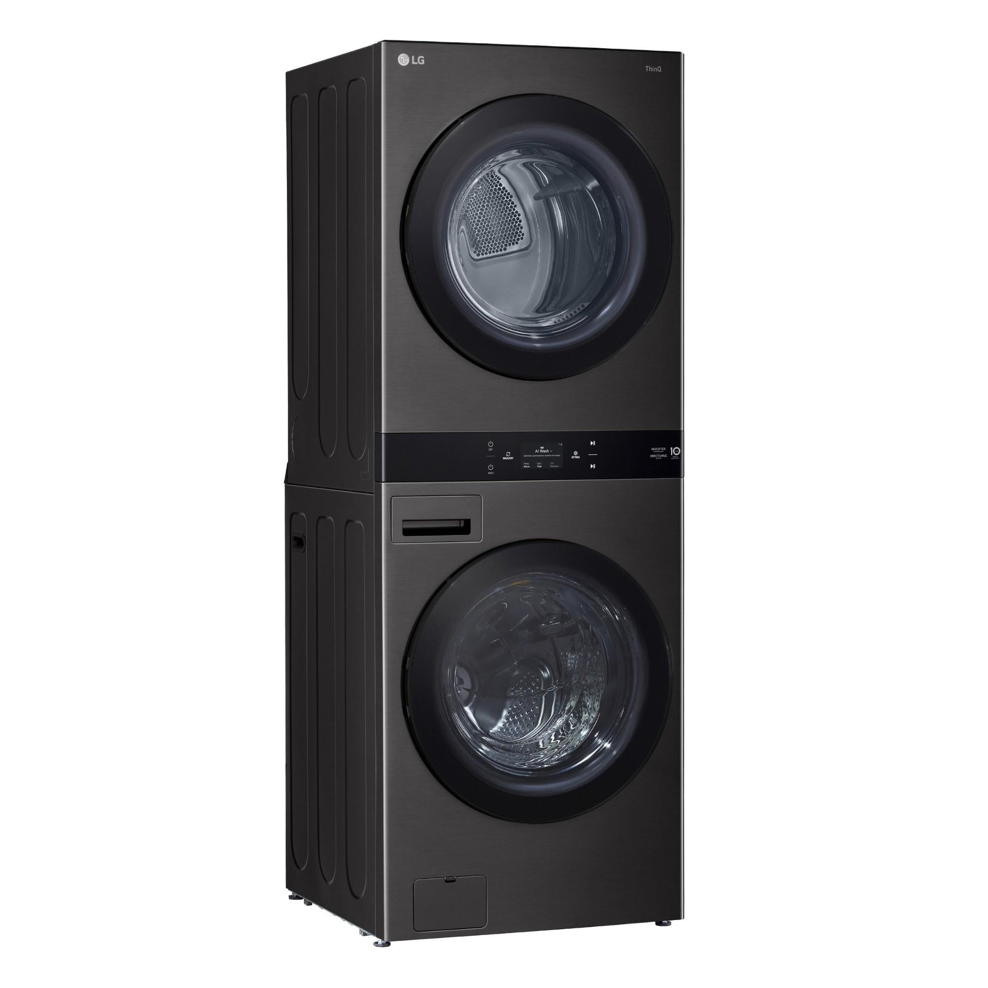 LG WWT-1910BX AI WashTower™ 19/10KG All-In-One Stacked Washer Dryer (Black)