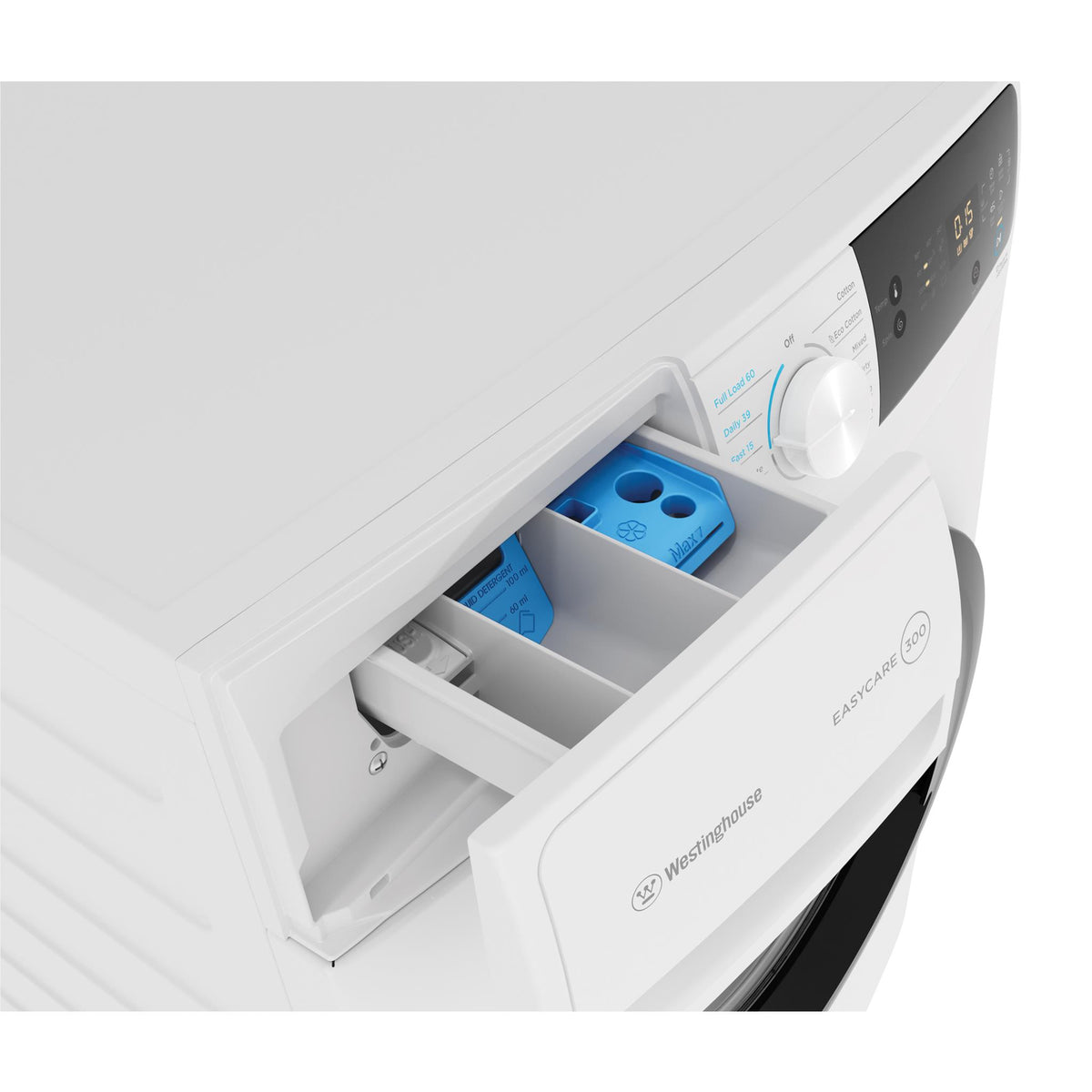 Westinghouse WWF7524N3WAS EasyCare 300 Series 7.5kg Front Load Washer