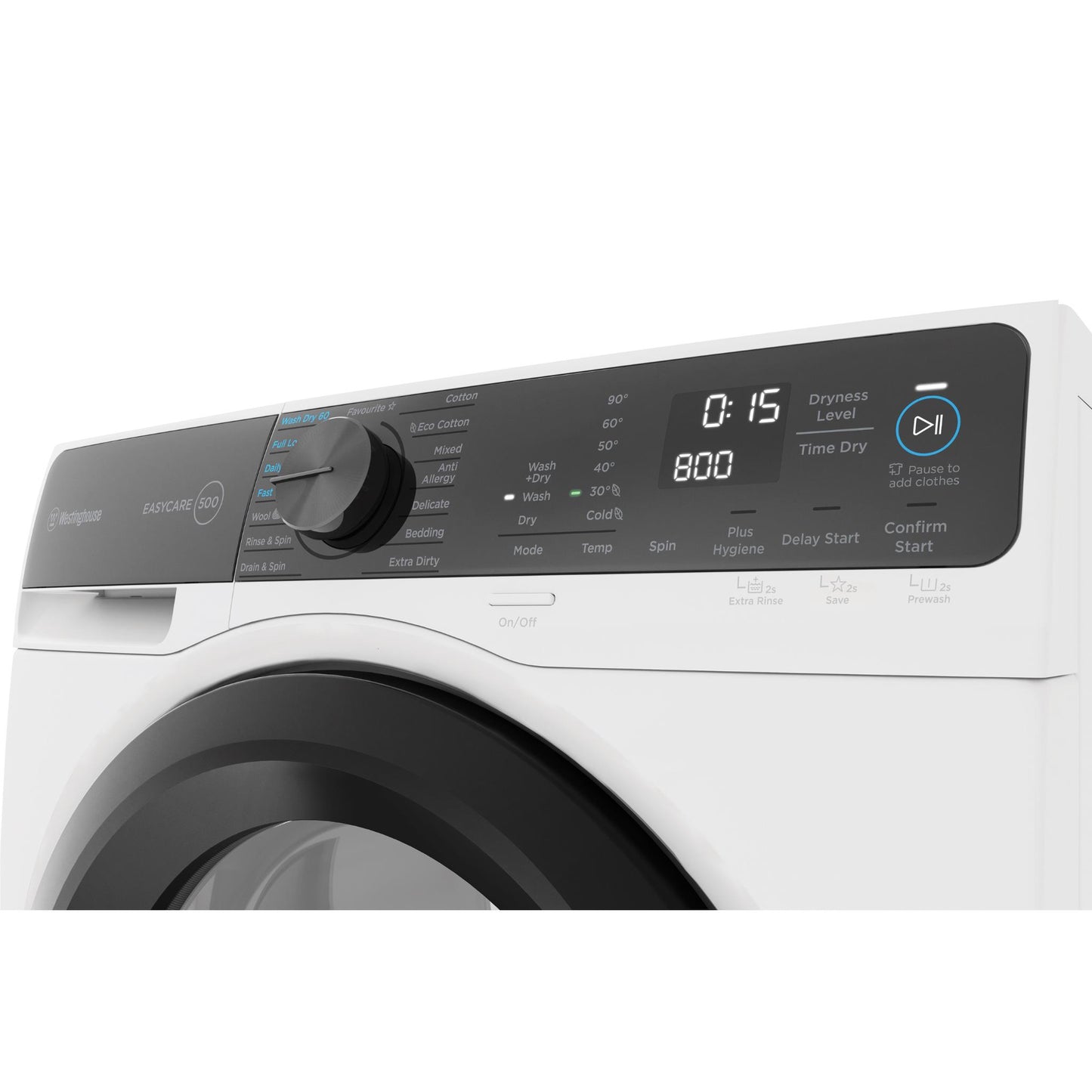 Westinghouse WWW9024M5WAS EasyCare 500 Series 9kg/5kg Washer Dryer Combo