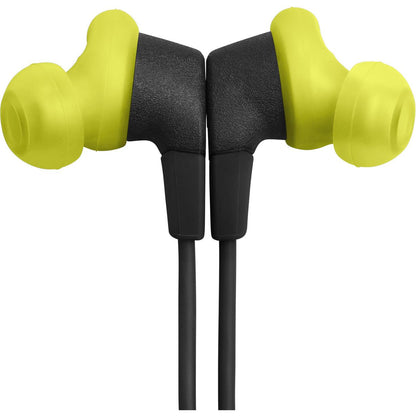 JBL Endurance Run 3  Waterproof Wired USB-C In-Ear Headphones (Black/Lime)
