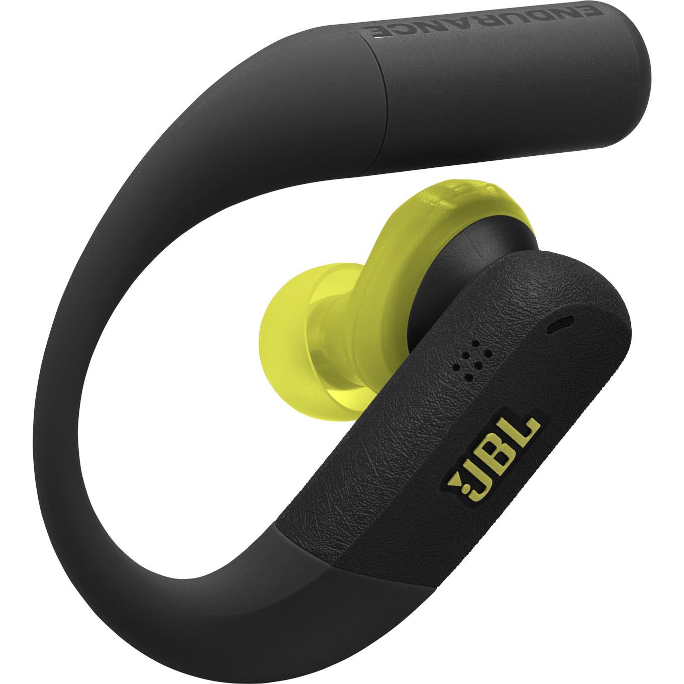 JBL Endurance Peak 4 TWS Sports In-Ear Headphones (Black/Lime)