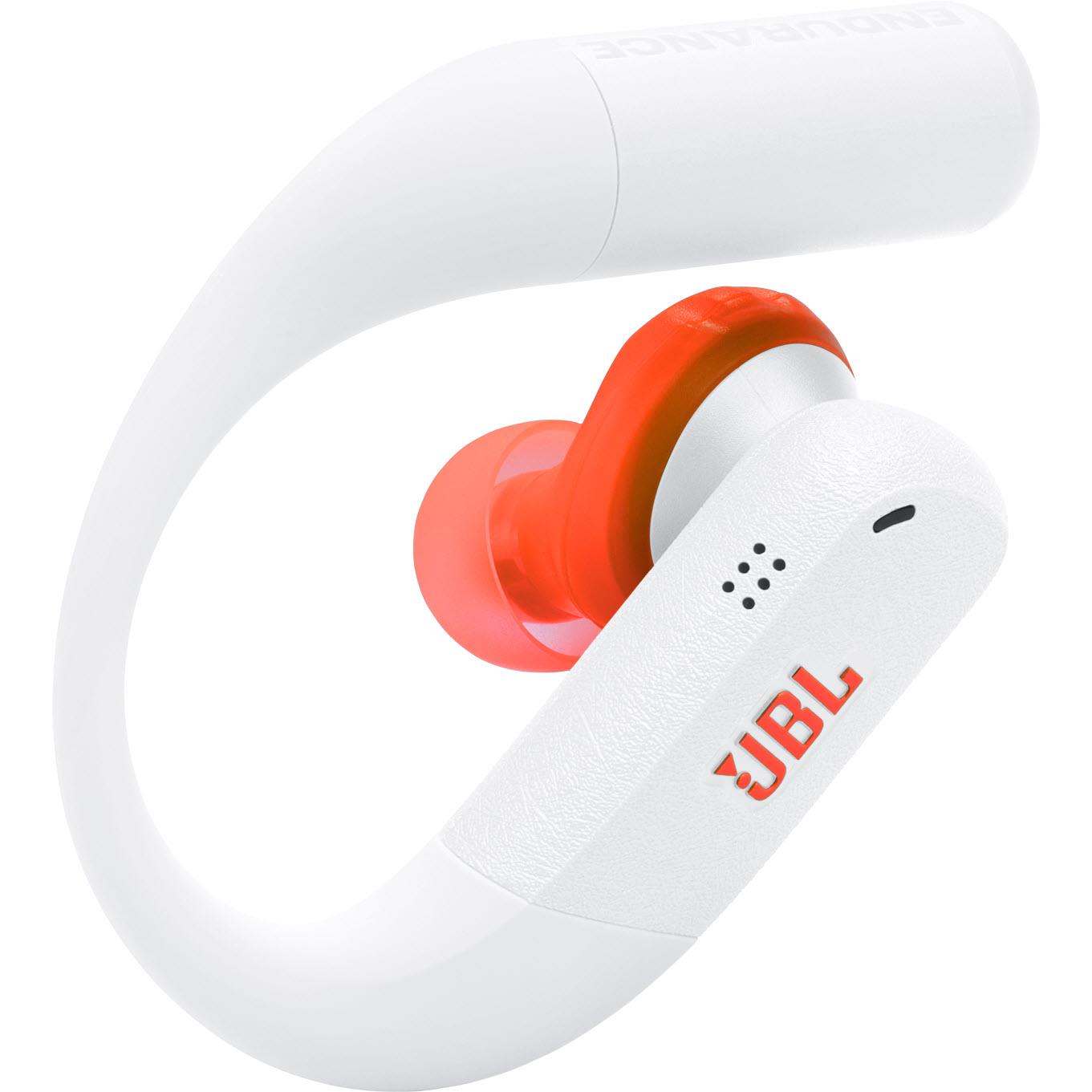 JBL Endurance Peak 4 TWS Sports In-Ear Headphones (White)