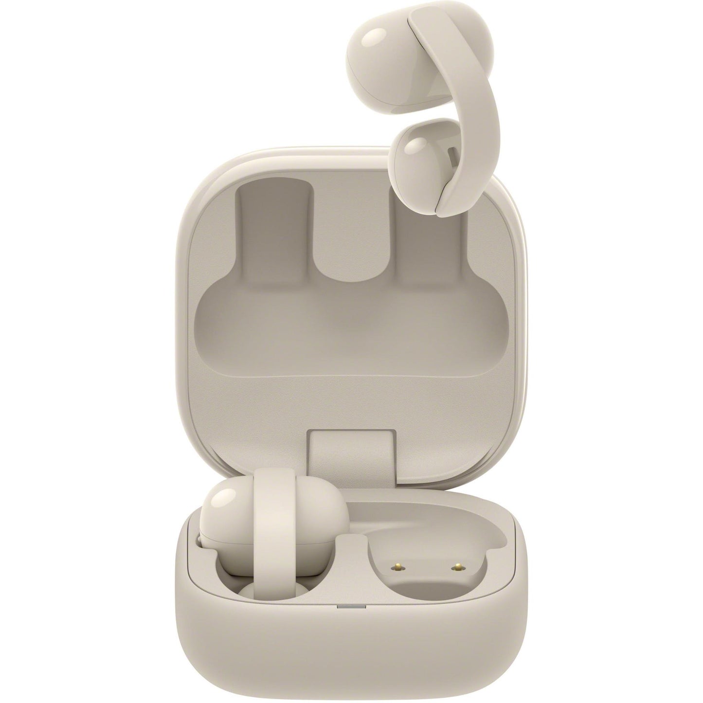 Sony LinkBuds Clip Truly Wireless Earbuds (Greige)
