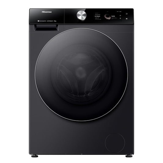 Hisense HWF9S1214BX Series 9S 12kg TFT Front Load Washer (Charcoal Black)