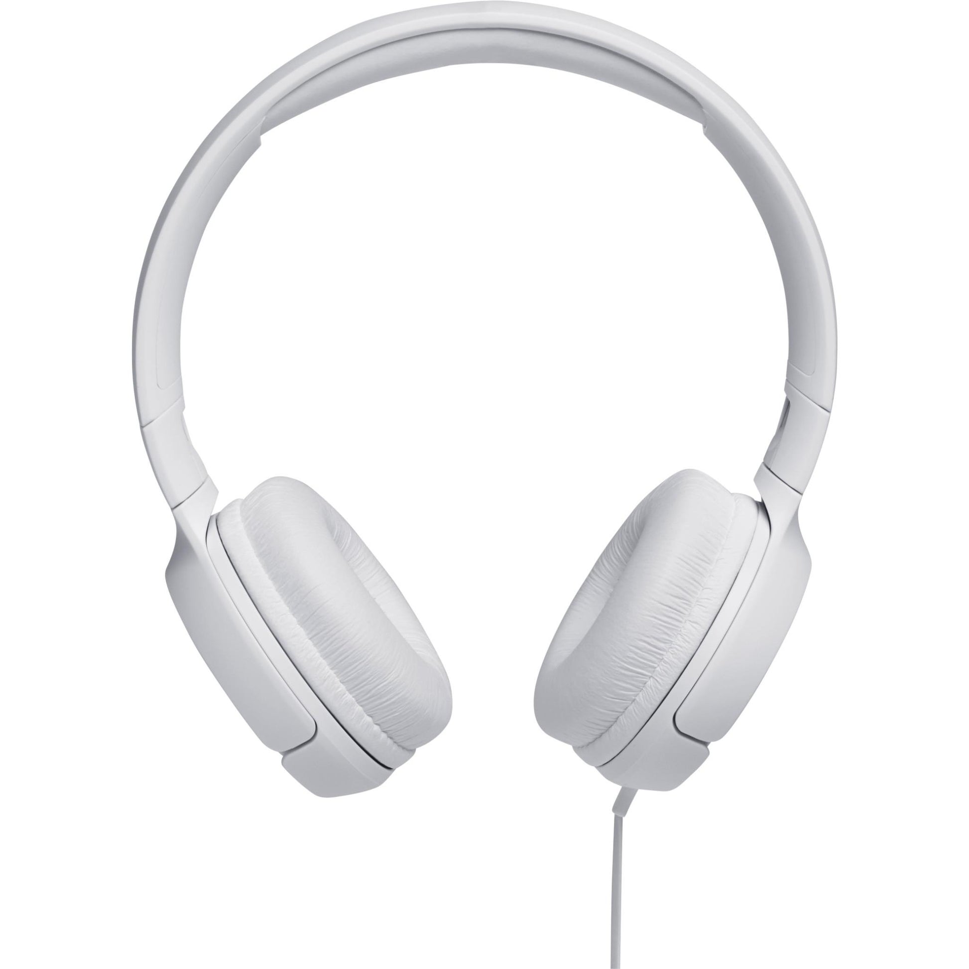 JBL Tune 500 Wired On-ear Headphones (White)