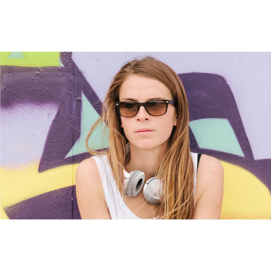 JBL Tune 500 Wired On-ear Headphones (White)
