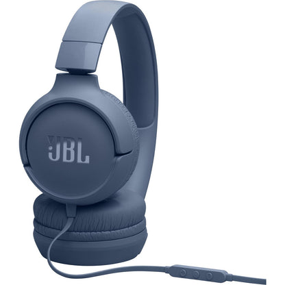 JBL Tune 520C Wired USB-C On-Ear Headphones (Blue)