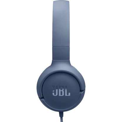 JBL Tune 520C Wired USB-C On-Ear Headphones (Blue)
